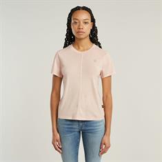 Overdyed front seam r t wmn liquid pink gd