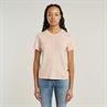 Overdyed front seam r t wmn liquid pink gd