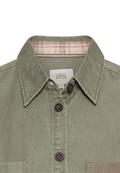 Overshirt aus Baumwoll-Lyocell-Mix shadow khaki