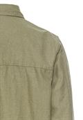 Overshirt aus Leinen-Baumwoll-Mix dusty khaki