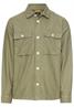 Overshirt aus Leinen-Baumwoll-Mix dusty khaki