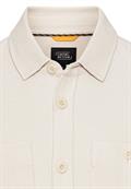 Overshirt aus reiner Baumwolle beige