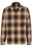 Overshirt aus reiner Baumwolle sepia brown