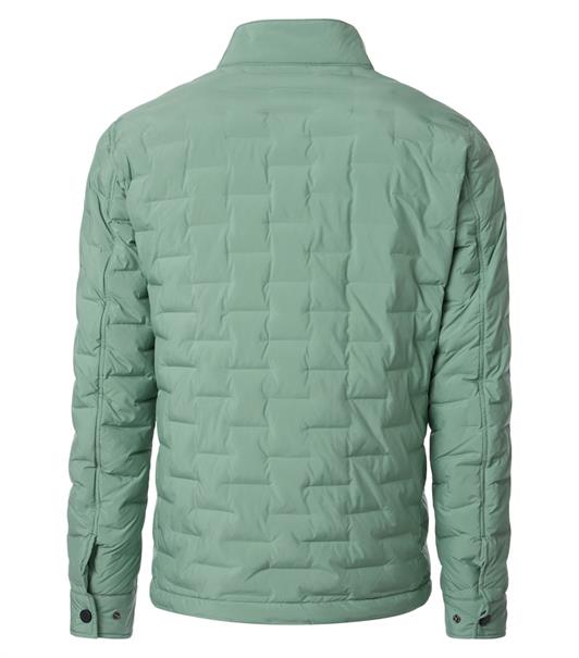 Overshirt Jacke mit zwei Brusttaschen grün