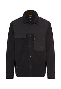Overshirt mit Hemdkragen dark navy