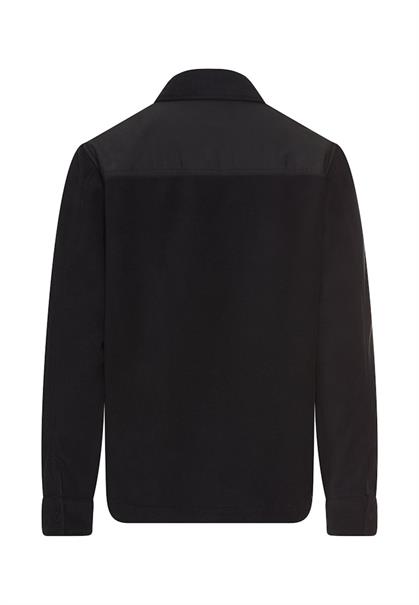 Overshirt mit Hemdkragen dark navy