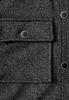 Overshirt mit Kapuze black