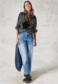 Overshirt mit Kapuze black