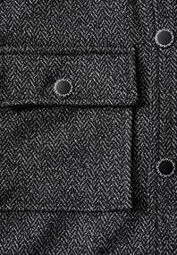 Overshirt mit Kapuze black