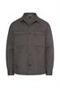 Overshirt mit Rautenmuster gunmetal