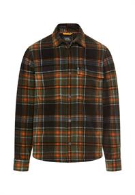 Overshirt mit Seitentaschen cinnamon
