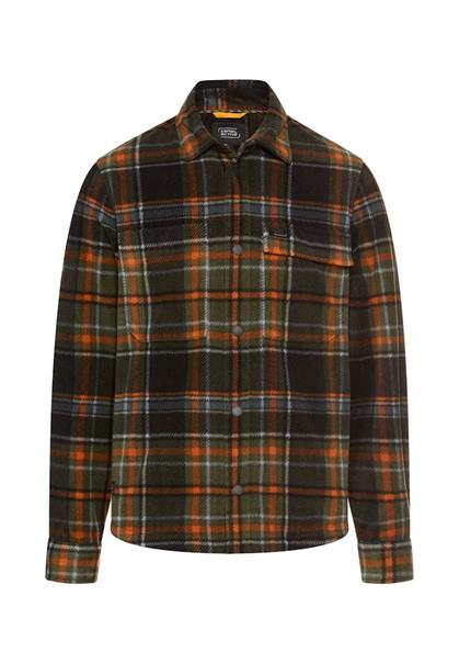 Overshirt mit Seitentaschen cinnamon