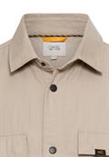 Overshirt mit Taschen light beige