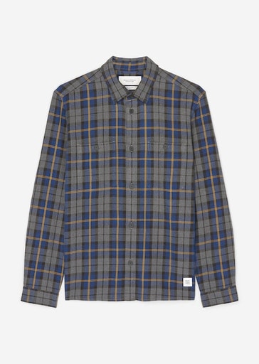 Overshirt regular multi iris ink