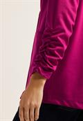 Oversize Blazer mit Raffung cool pink