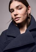 Oversize Caban Jacke deep blue