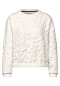 Oversize Leo-Sweater lucid white