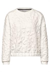Oversize Leo-Sweater lucid white