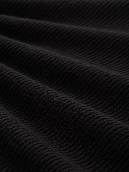 Oversize Rollkragenpullover deep black