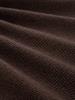 Oversize Strickpullover mit Rundhalsausschnitt java dark brown melange