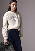 Oversize Sweater soft cream mel.