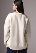 Oversize Sweater soft cream mel.
