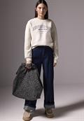Oversize Sweater soft cream mel.
