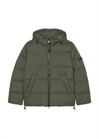 Oversized Daunen-Puffer-Jacke copley brown