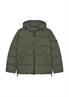 Oversized Daunen-Puffer-Jacke copley brown