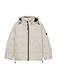 Oversized Daunen-Puffer-Jacke natural