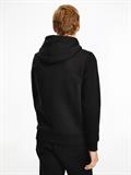 OVERSIZED DRAWSTRINGS HOODIE ck black