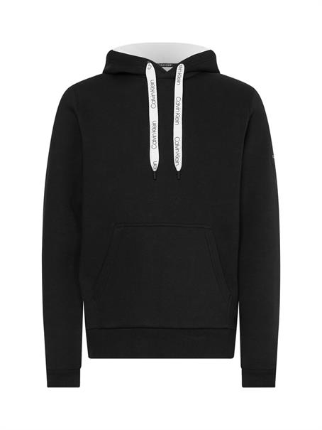 OVERSIZED DRAWSTRINGS HOODIE ck black