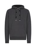 OVERSIZED DRAWSTRINGS HOODIE dark grey heather