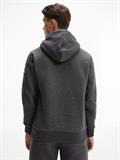 OVERSIZED DRAWSTRINGS HOODIE dark grey heather