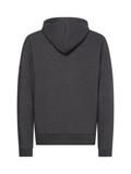 OVERSIZED DRAWSTRINGS HOODIE dark grey heather