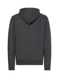 OVERSIZED DRAWSTRINGS HOODIE dark grey heather