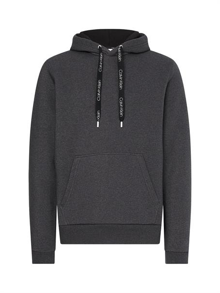 OVERSIZED DRAWSTRINGS HOODIE dark grey heather