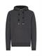 OVERSIZED DRAWSTRINGS HOODIE dark grey heather