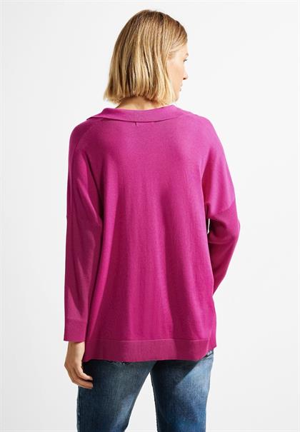 Oversized Pullover cool pink