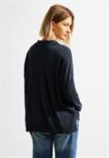 Oversized Pullover night sky blue