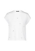 Oversized-Shirt patch whitewhite
