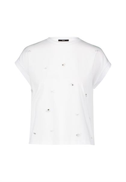 Oversized-Shirt patch whitewhite