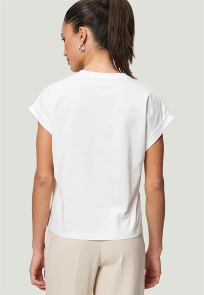 Oversized-Shirt patch whitewhite