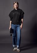 Oversized Sweat Hoodie black