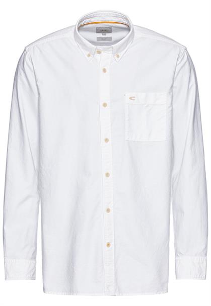 Oxford Hemd aus zertifiziertem Organic Cotton white