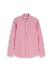 Oxford Hemd mit Logo-Stickerei baroque rose chambray