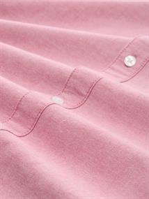 Oxford Hemd mit Logo-Stickerei baroque rose chambray