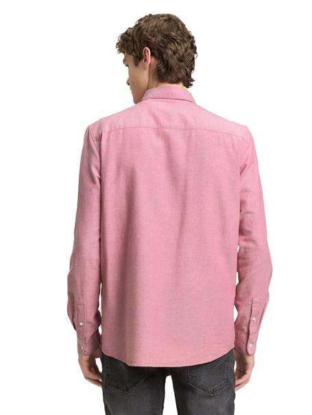 Oxford Hemd mit Logo-Stickerei baroque rose chambray