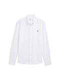 Oxford Hemd mit Logo-Stickerei white