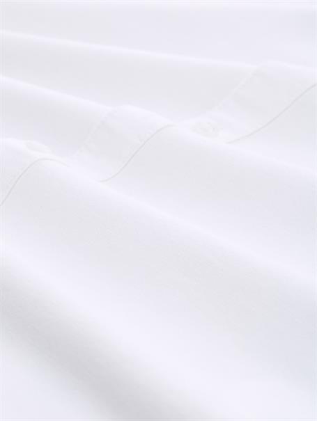 Oxford Hemd mit Logo-Stickerei white
